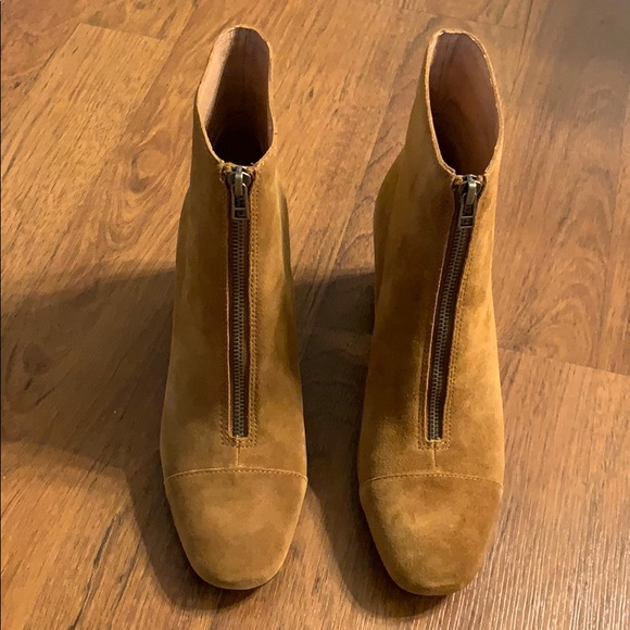 Madewell Amalia Boot - Camel/brown Size 9 - Picture 2 of 6
